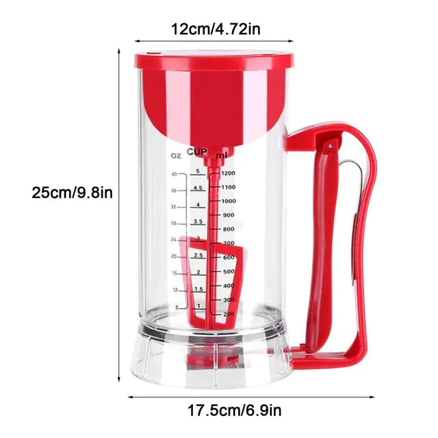 Batter Dispenser Pancake Flour Paste Separator & Mixer Baking Tool Electric Batter