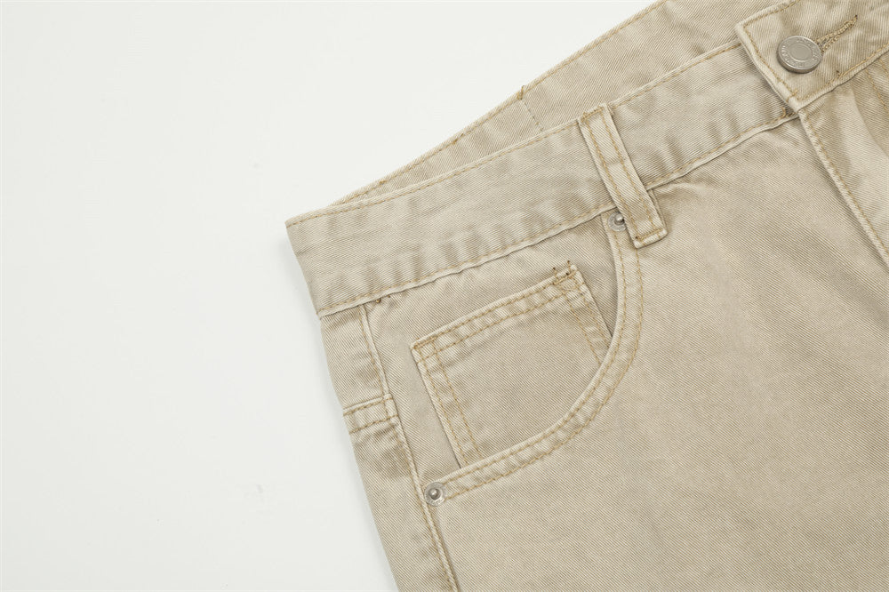 Cargo Jeans Men's Retro Trendy Simple