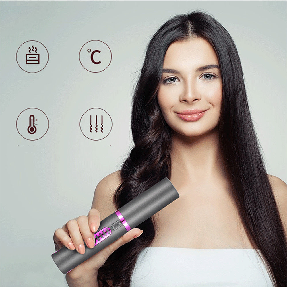 Wireless Hair Straightener USB Charging Mini