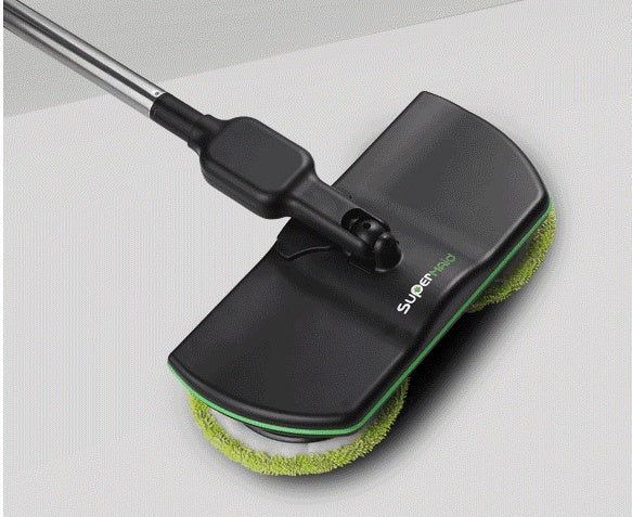 Cordless Rotating Electric Mop - 200 RPM Rechargeable Floor Cleaner with Washable Pads