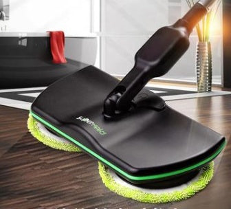 Cordless Rotating Electric Mop - 200 RPM Rechargeable Floor Cleaner with Washable Pads