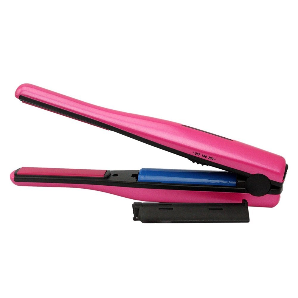 USB wireless charging mini portable straight hair clip bangs ceramic straightening plate hair straightener