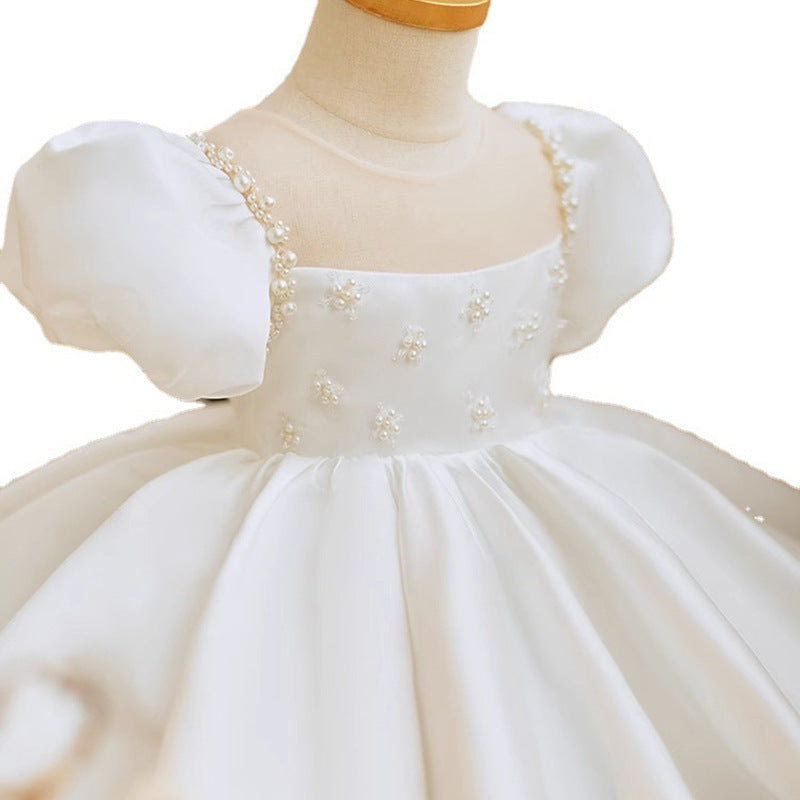 Girls' One-year-old Banquet Dress