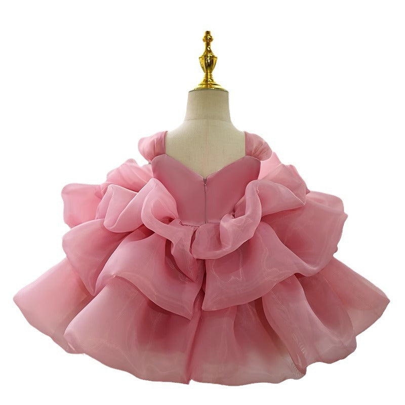 Children's Evening Dress Flower Girl Wedding Princess Dress