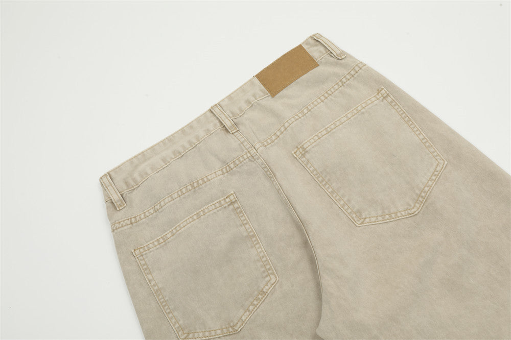 Cargo Jeans Men's Retro Trendy Simple