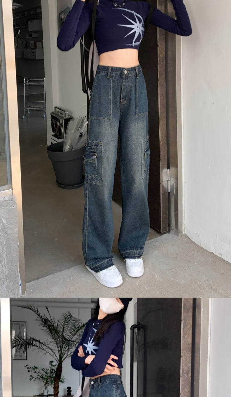 Fashionable Retro Small Jeans For Women