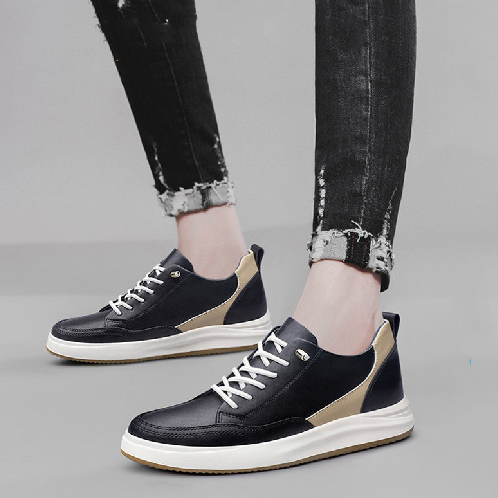 Fashion Men's Height Increasing Insole Casual Sneakers