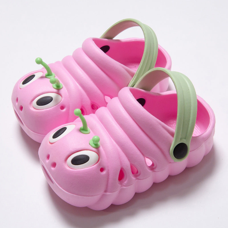 Caterpillar Summer Cute Unisex Shoes Hole Cartoon Children's Sandals