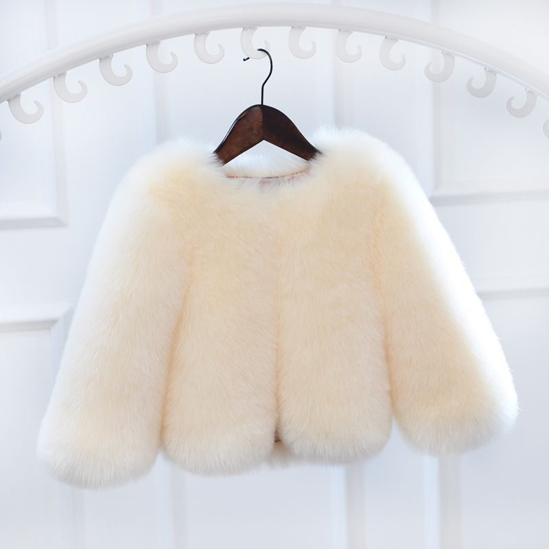 Fox Fur Thickened Warm Velvet Western Style Coat