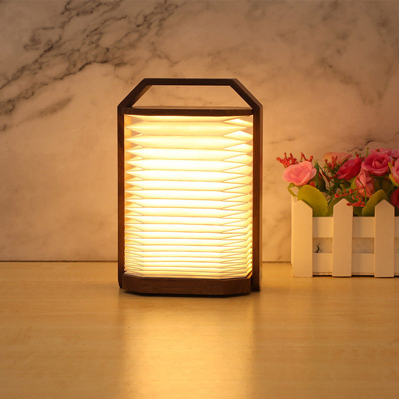 Creative Wooden Hand Lamp Interior Decoration Lamps Very Suitable For Bedside Tables