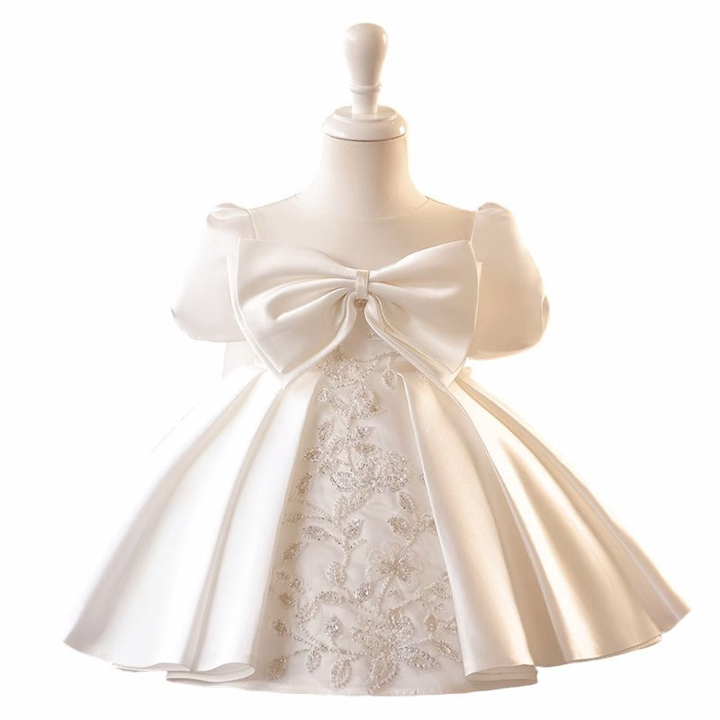 Costume For Piano Performance Flower Girl Wedding Dress For Little Girls