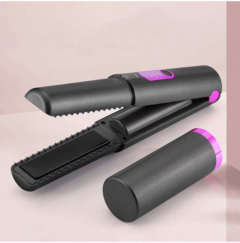 Wireless Hair Straightener USB Charging Mini