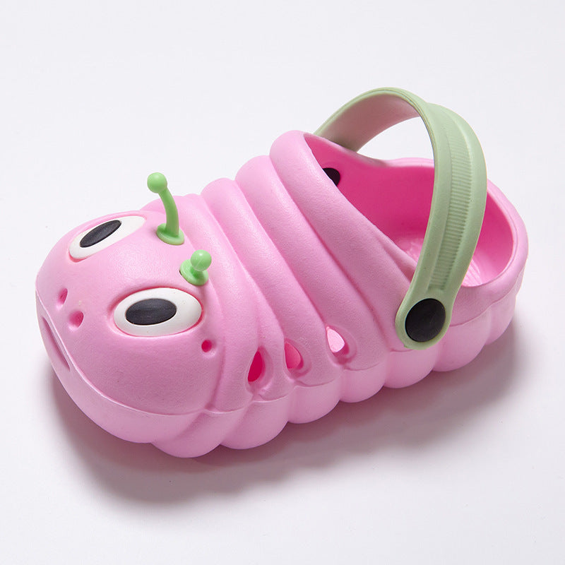 Caterpillar Summer Cute Unisex Shoes Hole Cartoon Children's Sandals