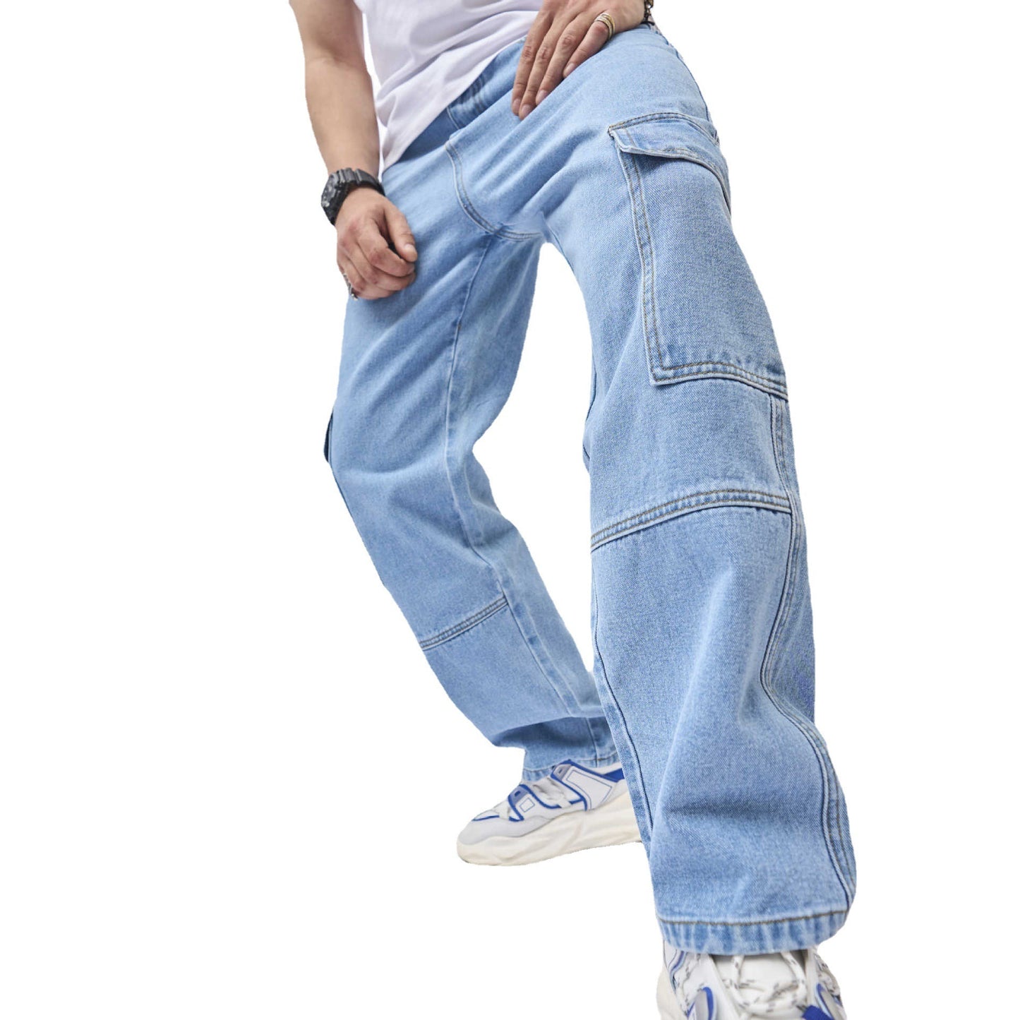 Jeans Men's American Style Trend Loose