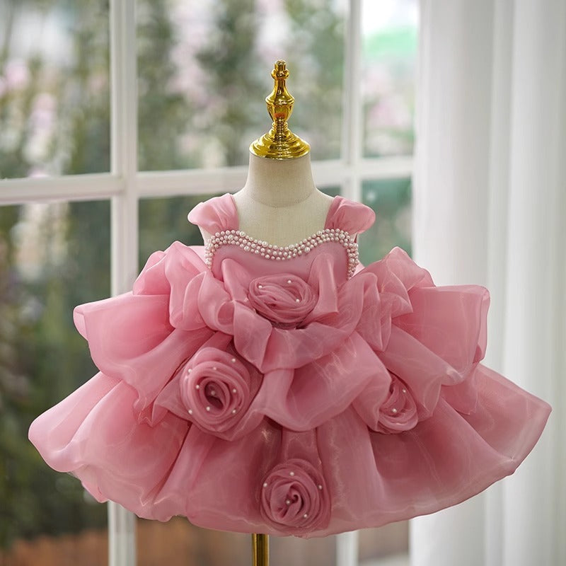 Children's Evening Dress Flower Girl Wedding Princess Dress