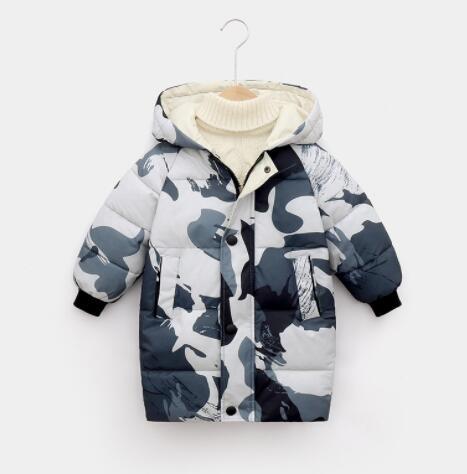 Fashion And Simple Children's Thick Down Padded Jacket