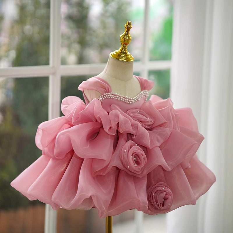 Children's Evening Dress Flower Girl Wedding Princess Dress