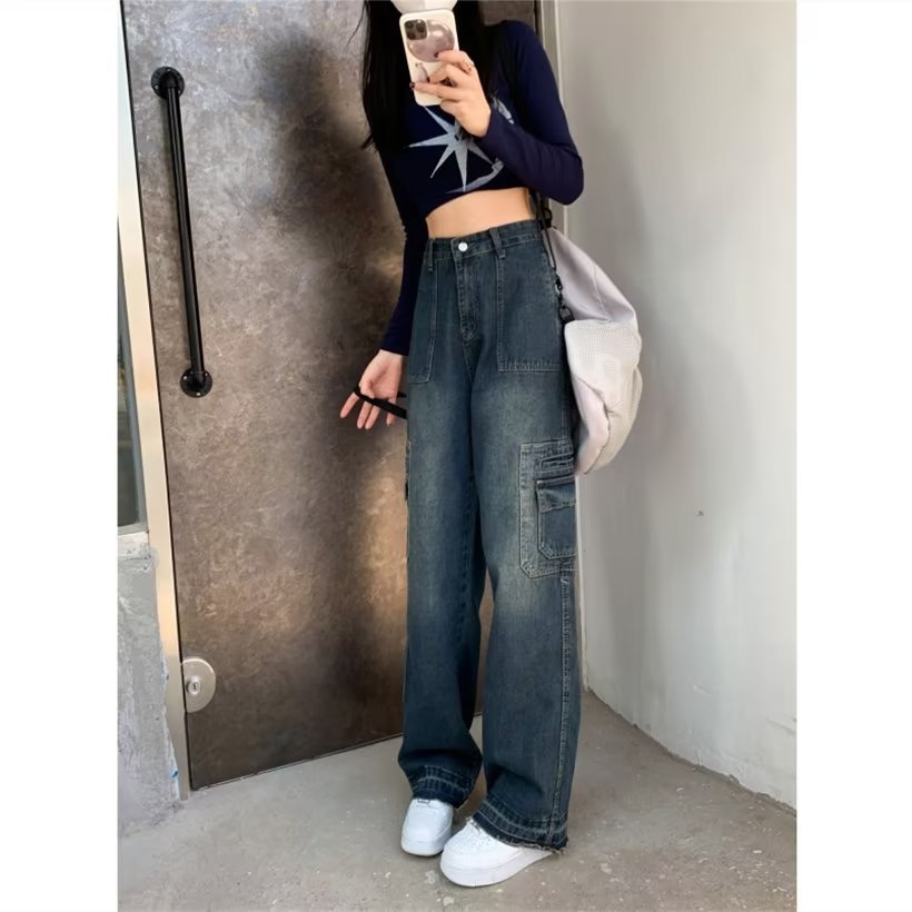 Fashionable Retro Small Jeans For Women