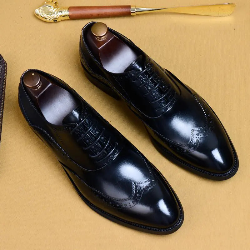 La Finezza 2 - Formal Shoes Genuine Leather Oxfords For Men