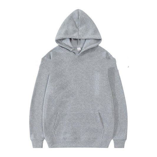 Men's Minimalist Casual Solid Color Hooded Sweatshirt