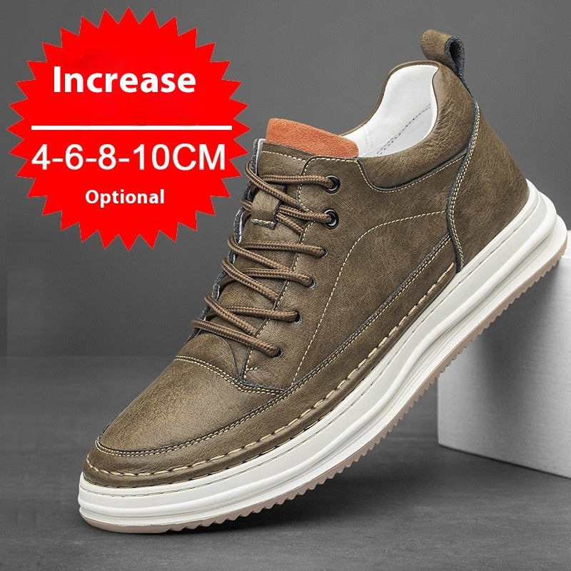 Invisible Height-increasing Shoes Men's Casual Sports Shoes