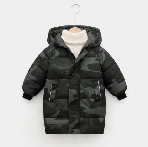 Fashion And Simple Children's Thick Down Padded Jacket