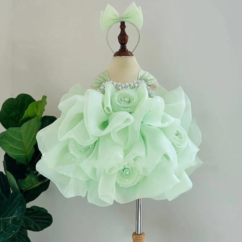 Children's Evening Dress Flower Girl Wedding Princess Dress