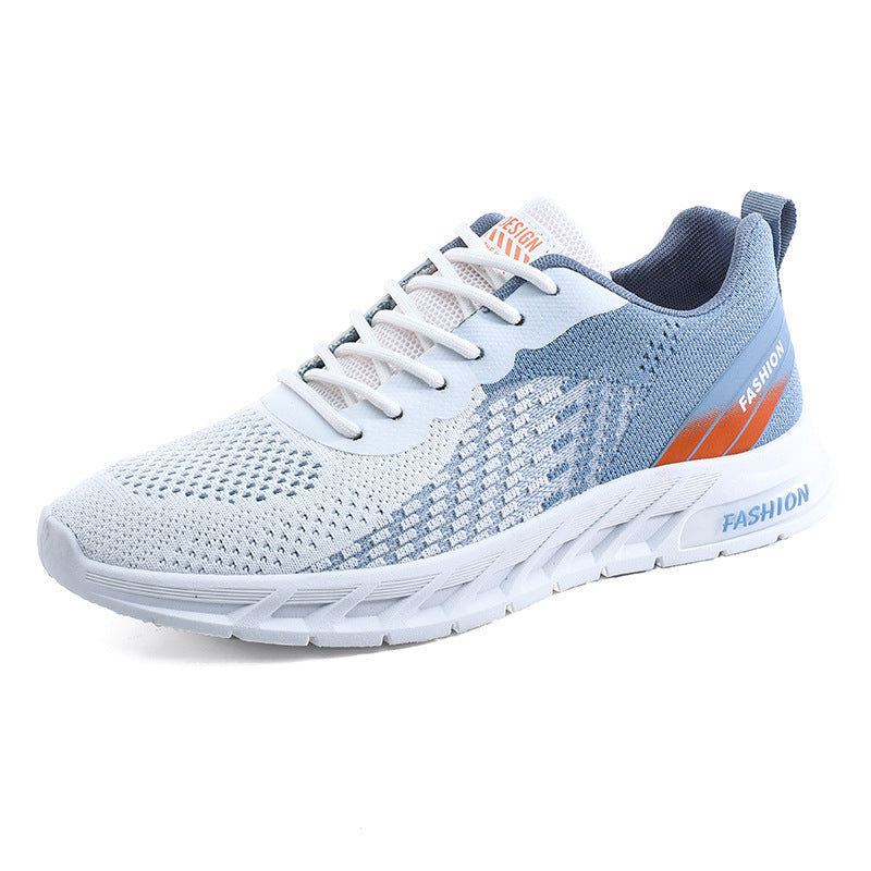 Breathable Mesh Shoes Fly Woven Mesh Casual Running Sneaker