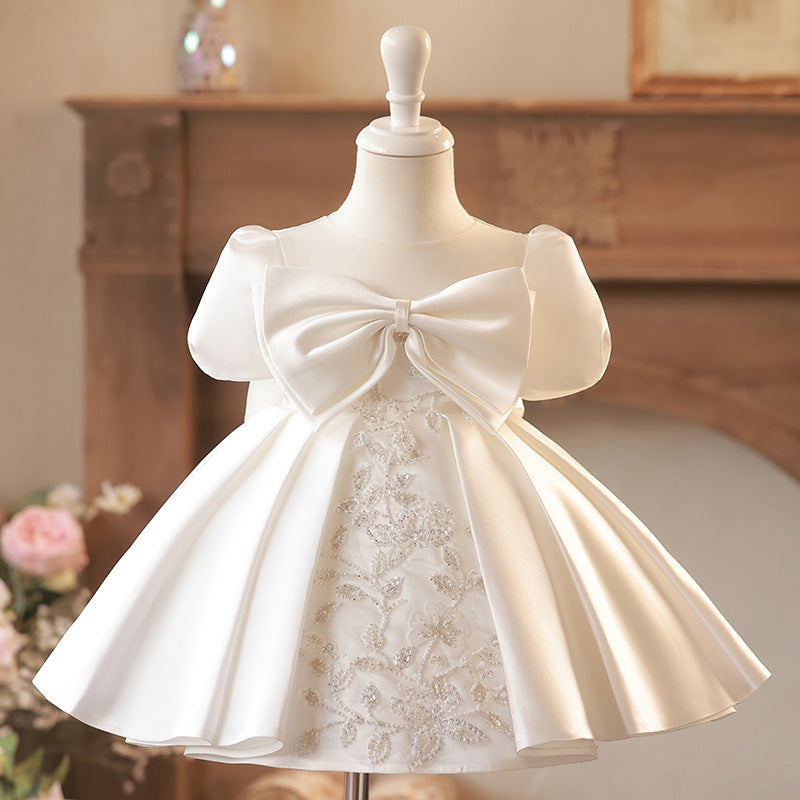 Costume For Piano Performance Flower Girl Wedding Dress For Little Girls