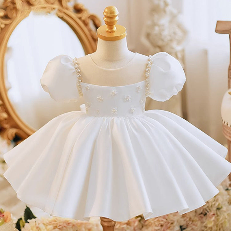 Girls' One-year-old Banquet Dress