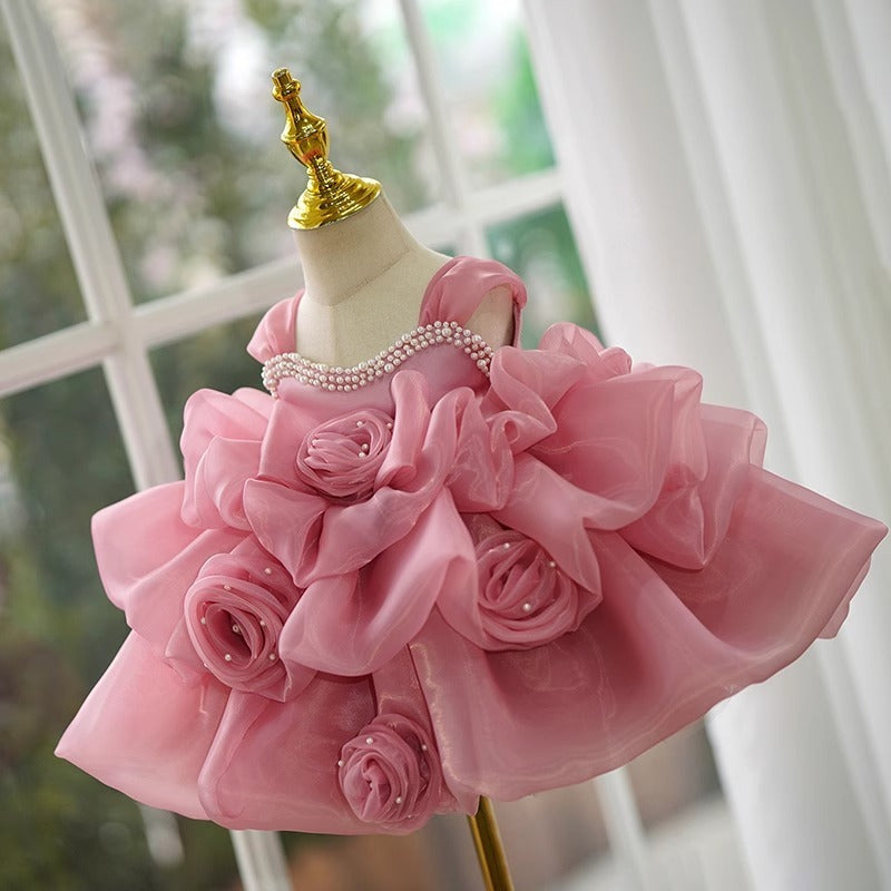 Children's Evening Dress Flower Girl Wedding Princess Dress