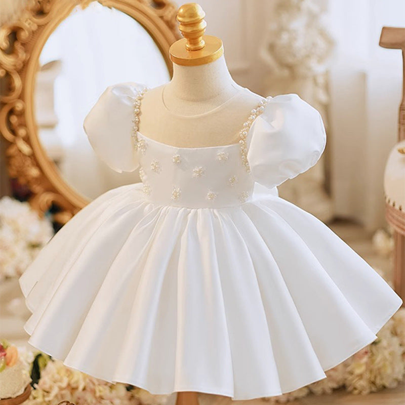 Girls' One-year-old Banquet Dress