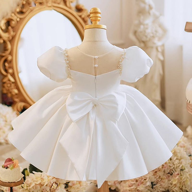 Girls' One-year-old Banquet Dress