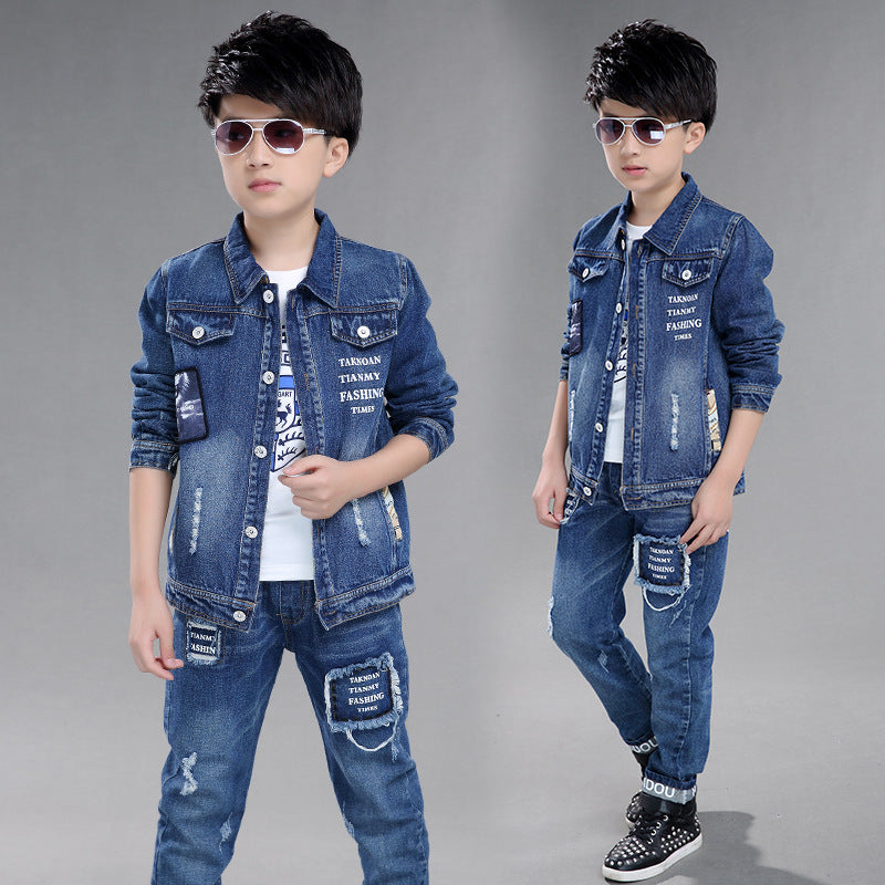 Children's Trendy Spring And Autumn Sports Jacket