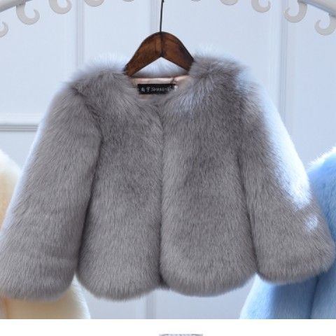 Fox Fur Thickened Warm Velvet Western Style Coat