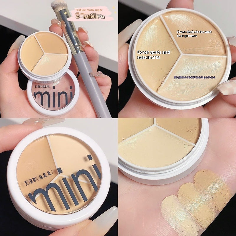 New Hot Sell Tri-Color Concealer Foundation