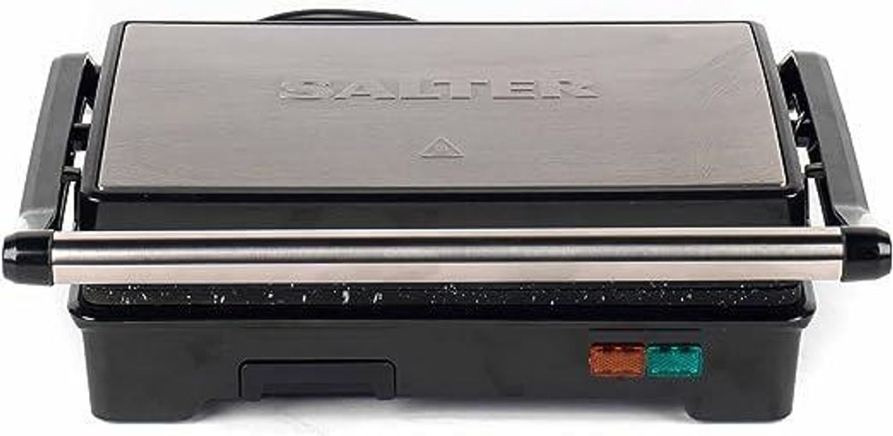 Salter MegaStone Fold-Out Health Grill & Panini Maker - EK2384MG